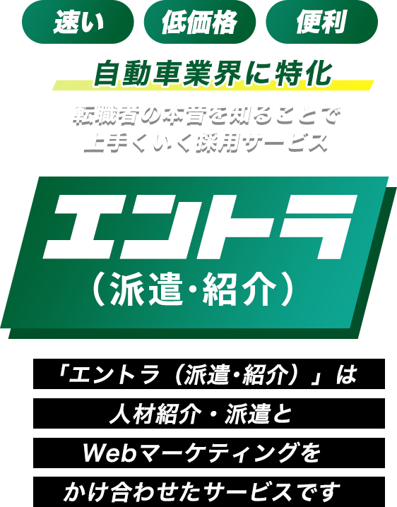 整備士の採用 カンパネルのエントラ 派遣 紹介 自動車整備士 メカニックの求人情報 転職支援 カンパネル